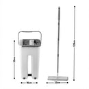Flat Mop 360° Lava e Seca Com Balde
